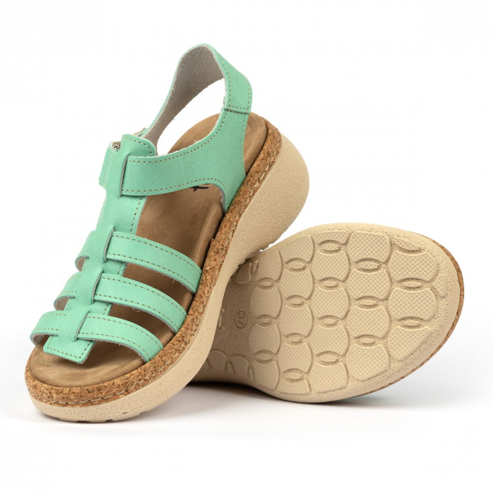 Sandale Dr Feet 21004 verde menta - dama [4]