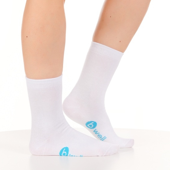 Sosete normale albe dama [2]