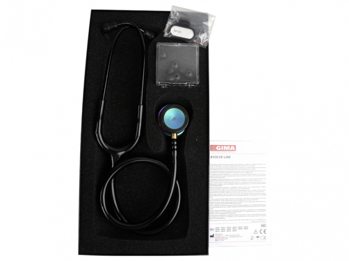 Stetoscop Evolve black - rainbow head edition [3]