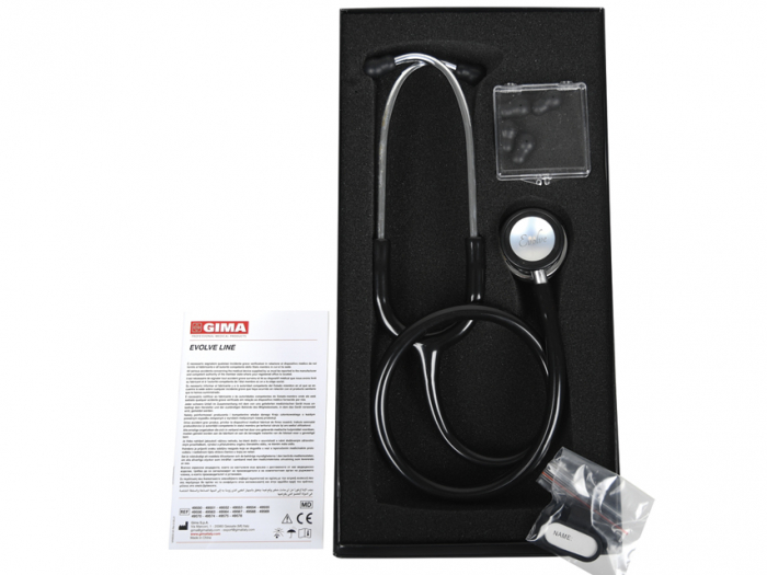 Stetoscop Evolve black - shiny head edition [2]