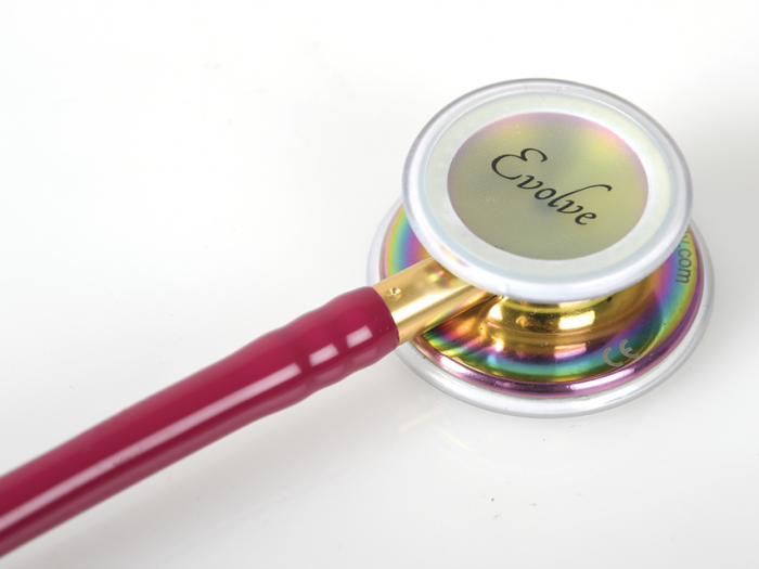 Stetoscop Evolve raspberry - rainbow head edition [2]