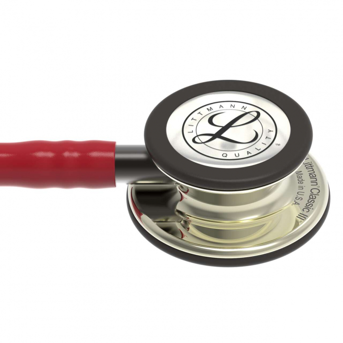 Stetoscop Littmann Classic III editie speciala - burgundy champagne [2]