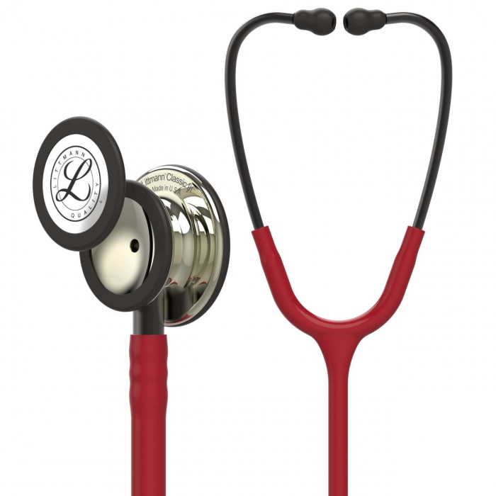 Stetoscop Littmann Classic III editie speciala - burgundy champagne [3]