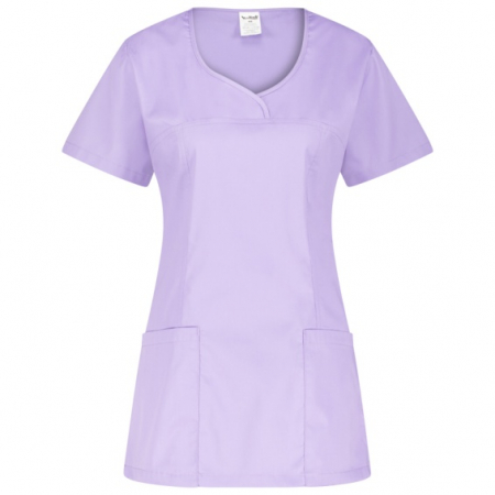 Halate Damă - Bluza medicala lila Ines