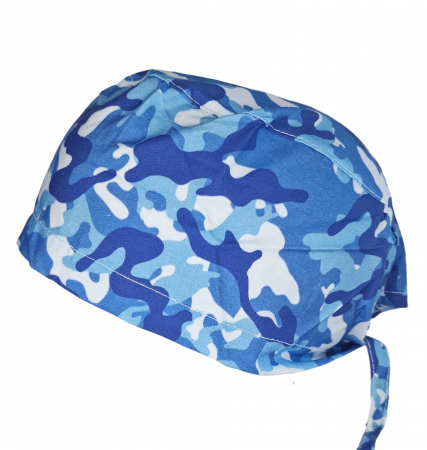 Bonete - Boneta albastru military 2
