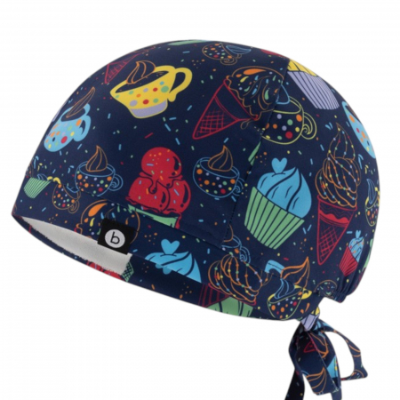 Bonete - Boneta bluemarin cupcake
