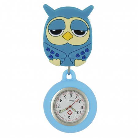 Ceas medical - Ceas medical retractabil - blue owl