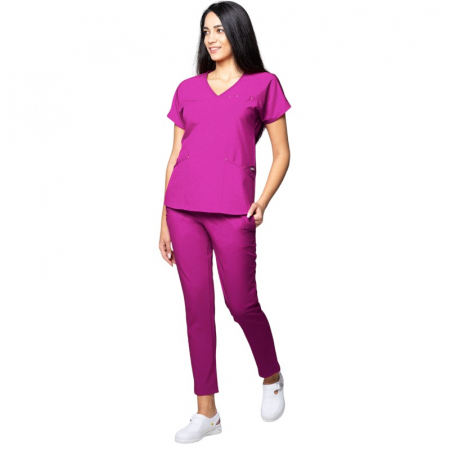 Costum medical Damă - Costum medical Ambra dama - mov