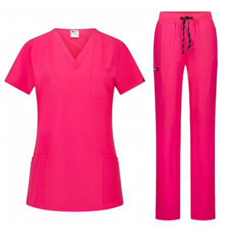 Costum medical Bella - ciclam [2]