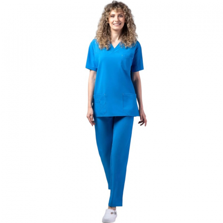 Costume medicale Unisex - Costum medical Cool unisex - ocean blue