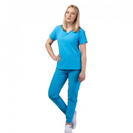 Uniforme și halate medicală - Costum medical Eva dama - ocean blue