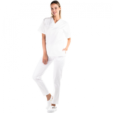 Costume medicale Unisex - Costum medical PREMIUM unisex - alb