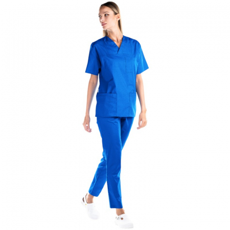 Costume medicale Unisex - Costum medical PREMIUM unisex - albastru marin