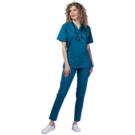 Costume medicale Unisex - Costum medical PREMIUM unisex - pacific blue