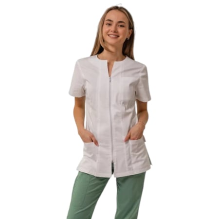 Uniforme și halate medicală - Halat Alb Lena