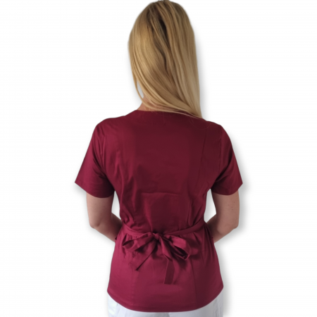 Halat tip kimono - bordo [1]