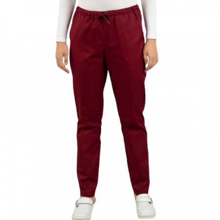 Uniforme și halate medicală - Pantaloni bordo unisex - strech