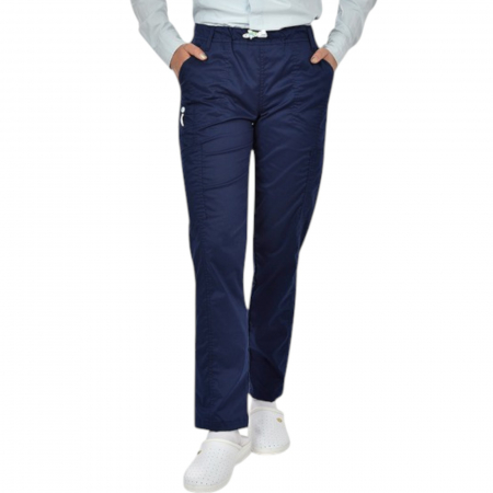 Halate medicale - Pantaloni Dante bleumarin de dama