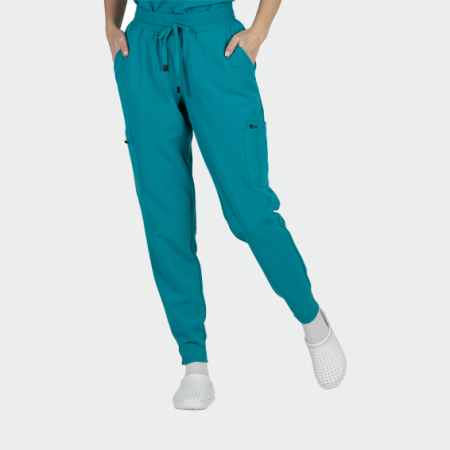 Uniforme și halate medicală - Pantaloni Mauri - turcoaz