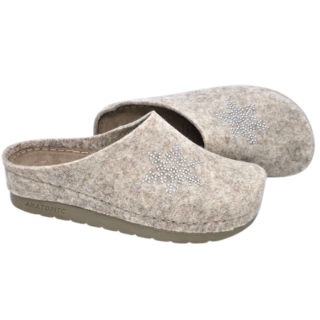 Papuci de casa Doss 446 bej - dama [1]