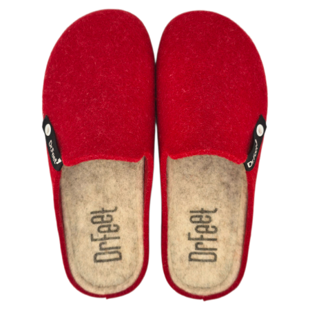 Papuci de casa Dr Feet 1107 rosu - dama [4]