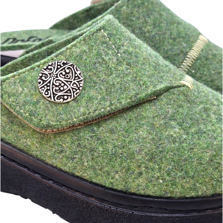 Papuci de casa Dr Feet 21008 verde - dama [2]