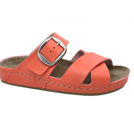 Încălțăminte cu talpă ortopedică - Papuci Doss 1424 corai - dama