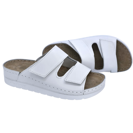 Papuci Doss 514 alb - dama - pentru picior cu monturi [3]