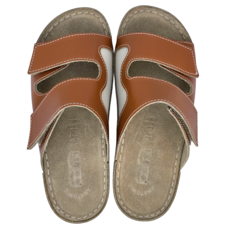 Papuci Doss 514 maro - dama - pentru picior cu monturi [3]