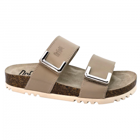 Papuci damă - Dr Feet - Papuci Dr Feet 16016 maro deschis - dama
