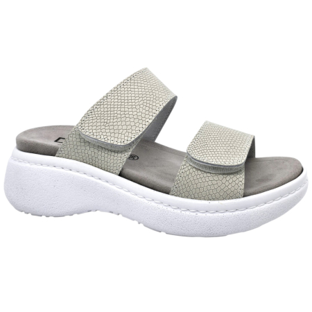Papuci - Papuci Dr Feet 21012 gri deschis - dama