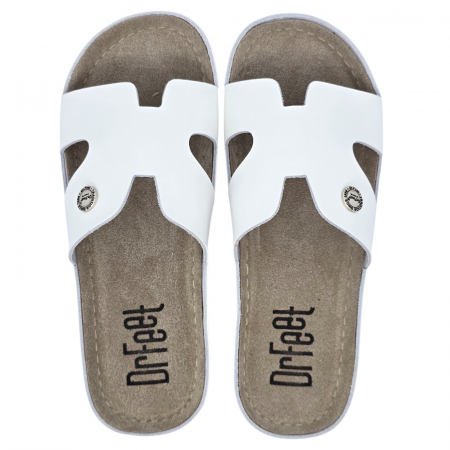 Papuci Dr Feet 9000 alb - dama [4]