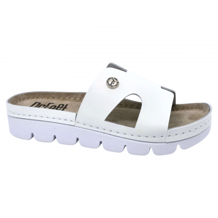 Papuci damă - Dr Feet - Papuci Dr Feet 9000 alb - dama