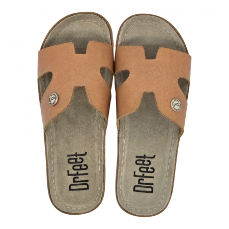 Papuci Dr Feet 9000 maro deschis - dama [4]
