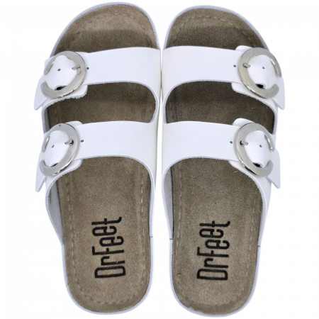Papuci Dr Feet 9002 alb - dama [4]