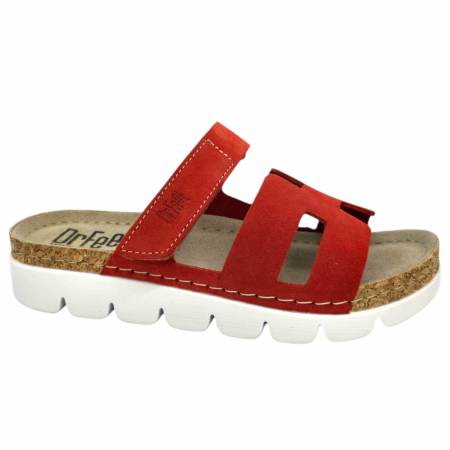 Papuci damă - Dr Feet - Papuci Dr Feet 9018 rosu - dama