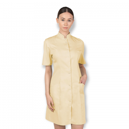 Uniforme și halate medicală - Rochita galben deschis (M141TK)