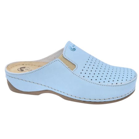 Saboți medicali damă - Dr Feet - Saboti Dr Feet 2106 albastru deschis - dama