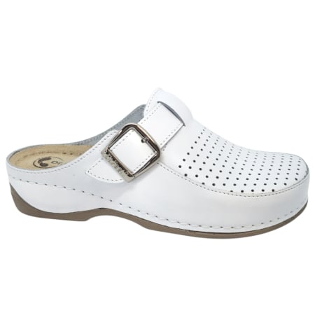 Saboți medicali damă - Dr Feet - Saboti Dr Feet 2107 alb - dama