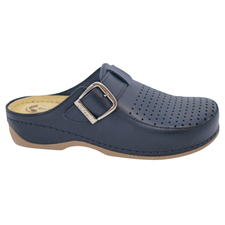 Saboți medicali damă - Dr Feet - Saboti Dr Feet 2107 bleumarin - dama