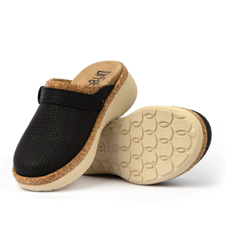 Saboti Dr Feet 21200 negru - dama [3]