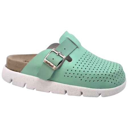 Încălțăminte cu talpă ortopedică - Saboti Dr Feet 22100 verde - dama