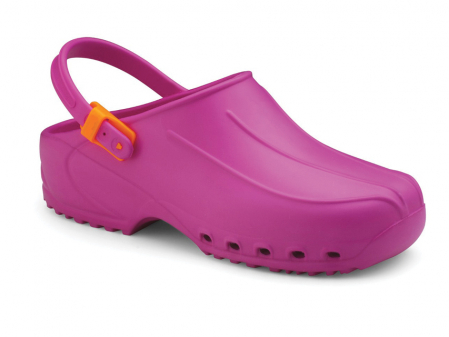 Încălțăminte cu talpă ortopedică - Saboti Gima ultra light fucsia - unisex