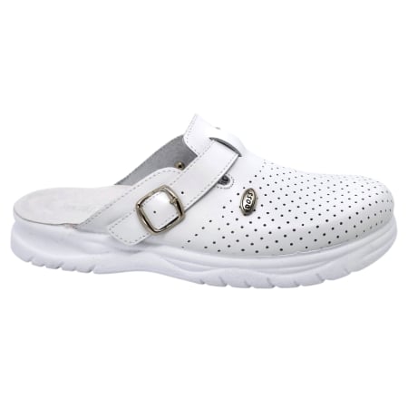 Încălțăminte cu talpă ortopedică - Saboti medicali Doss 264 alb - barbati