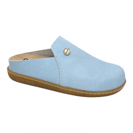 Saboți medicali damă - Dr Feet - Saboti medicali Dr Feet 19000 albastru deschis - dama