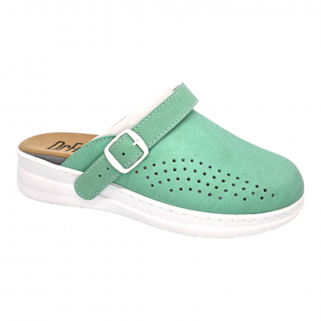 Saboți medicali damă - Dr Feet - Saboti medicali Dr Feet 5046 verde - dama