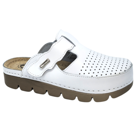 Saboți medicali damă - Dr Feet - Saboti medicali Dr Feet 9020 alb - dama