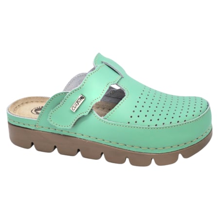 Saboți medicali damă - Dr Feet - aboti medicali Dr Feet 9020 verde - dama