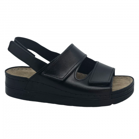 Incaltaminte pentru monturi - Sandale pentru picior cu monturi Doss 518 negru