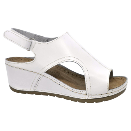 Sandale damă - DOSS - Sandale Doss 685 alb - dama